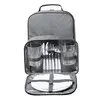 Picnic Kühltasche Rucksack Kazor - grau