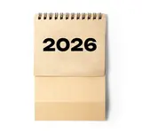 Tischkalender Lasow - naturfarben