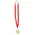 Medaille Corum - rot - gold, Farbe: rot-gold personalisierte Geschenke 