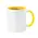 Sublimations Tasse Harnet - gelb, Farbe: gelb personalisierte Geschenke 