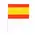 Fähnchen Saraik - spanien, Farbe: spanien personalisierte Geschenke 