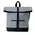 Fahrrad bag Hulken, Color: grey