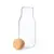 Glastrinkflasche Ricadel