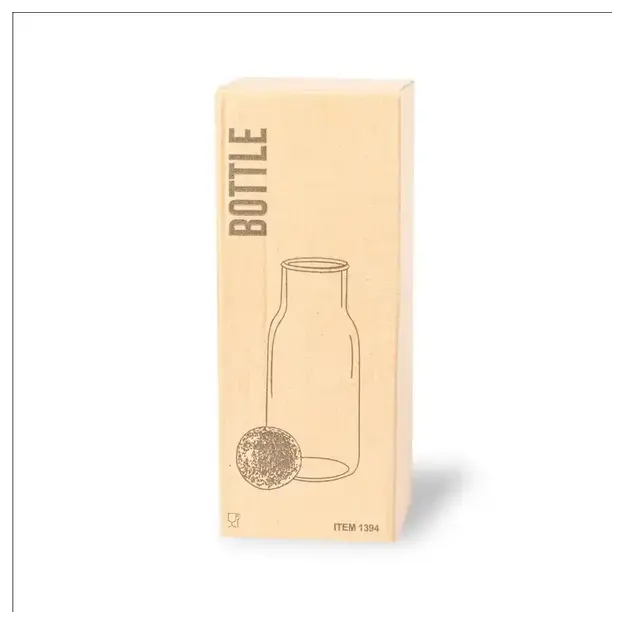 Glastrinkflasche Ricadel
